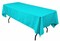 Rectangular Turquoise Polyester Tablecloth 60×144 Inch Elegant Décor for Weddings, Parties & Banquets